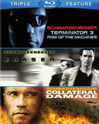 Terminator 3: Rise Of The Machines (Blu-ray) / Eraser (Blu-ray) / Collateral Damage (2002/ Blu-ray)