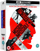 Mission: Impossible The 5-Movie Collection (4K Ultra HD-UK/Blu-ray-UK): Mission: Impossible / Mission: Impossible II / Mission: Impossible III / Ghost Protocol / Rogue Nation