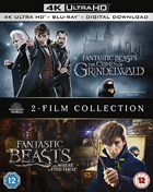 Fantastic Beasts 2-Film Collection (4K Ultra HD-UK/Blu-ray-UK): Fantastic Beasts And Where To Find Them / Fantastic Beasts: The Crimes Of Grindelwald