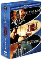 Hard Action 3 Pack (Blu-ray): Hitman / Street Kings / Man on Fire