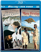 Count Of Monte Cristo (1975) / Man Friday (Blu-ray/DVD)