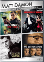 Matt Damon 4-Movie Spotlight Series: Bourne Identity / The Adjustment Bureau / Green Zone / The Good Shepherd