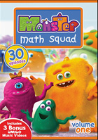 Monster Math Squad Vol. 1: 30 Episodes