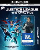 Justice League vs. The Fatal Five: Limited Edition (4K Ultra HD/Blu-ray)(w/Figure)