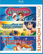 Anastasia (Blu-ray) / FernGully: The Last Rainforest (Blu-ray) / Thumbelina (Blu-ray)