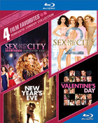 4 Film Favorites: Romantic Comedy (Blu-ray): Sex And The City: The Movie / Sex And The City 2 / New Year's Eve / Valentine's Day
