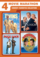4 Movie Marathon: Comedy Favorites: Twins / Junior / Pure Luck / Dragnet