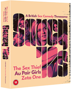 Saucy 70s: A British Sex Comedy Threesome: Deluxe Collector's Edition (Blu-ray-UK): The Sex Thief / Au Pair Girls / Zeta One