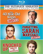 Ultimate Unrated Comedy Collection (Blu-ray): The 40 Year Old Virgin / Knocked Up / Forgetting Sarah Marshall