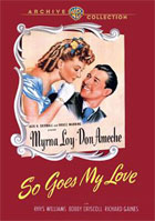 So Goes My Love: Warner Archive Collection