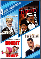 4 Film Favorites: Eddie Murphy: Coming To America / Harlem Nights / Norbit / Boomerang