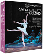 Great Ballets From The Bolshoi (Blu-ray): Tchaikowsky: The Nutcracker & Sleeping Beauty / Adam: Giselle / The Flames Of Paris