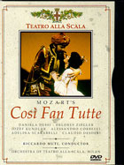 Mozart: Cosi Fan Tutte: Teatro Alla Scala