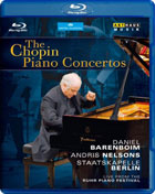 Chopin: The Piano Concertos: Daniel Barenboim: Staatskapelle Berlin (Blu-ray)