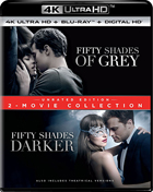 Fifty Shades: 2-Movie Collection (4K Ultra HD/Blu-ray): Fifty Shades Of Grey: Unseen Edition / Fifty Shades Darker: Unrated Edition