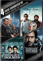 4 Film Favorites: Robert Downey Jr.: The Judge / Due Date / Sherlock Holmes / Sherlock Holmes: A Game Of Shadows