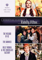 Essential Classic Family Films: The Wizard Of Oz / The Goonies / Willy Wonka And The Chocolate Factory