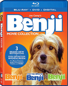 Benji Movie Collection (Blu-ray/DVD): Benji / For The Love Of Benji / Benji: Off The Leash!