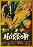 Classic Horror 4 Movie Pack: Five / The Mad Magician / The Man Who Turned To Stone / The Terror Of The Tongs