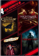 4 Film Favorites: Slasher Films Collection: The Texas Chainsaw Massacre / Amusement / A Nightmare On Elm Street / Friday The 13th