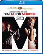 Dial M For Murder: Warner Archive Collection (Blu-ray 3D/Blu-ray)
