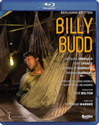 Britten: Billy Budd: Jacques Imbrailo / Toby Spence / Brindley Sherratt (Blu-ray)