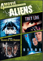 4-Movie Midnight Marathon Pack: Aliens: The Thing / They Live / Village Of The Damned / Virus