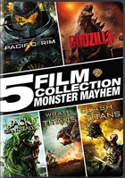 5 Film Collection: Monster Mayhem: Pacific Rim / Godzilla / Jack The Giant Slayer / Wrath Of The Titans / Clash Of The Titans