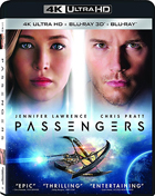 Passengers (2016)(4K Ultra HD/Blu-ray 3D/Blu-ray)