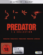 Predator 4-Movie Collection (4K Ultra HD-GR/Blu-ray-GR): Predator / Predator 2 / Predators / The Predator