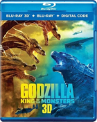 Godzilla: King Of The Monsters 3D (2019)(Blu-ray 3D/Blu-ray)