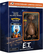 E.T.: The Extra-Terrestrial: 40th Anniversary Limited Edition (4K Ultra HD/Blu-ray)(w/BendyFig Figurine)