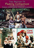 British TV Family Collection: Three Historical Period Classics: Family Of The New Forest / Canterville Ghost / Coral Island