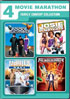 4 Movie Marathon: Family Comedy Collection: Adventures Of Rocky And Bullwinkle / Josie And The Pussycats / McHale's Navy / Thunderbirds