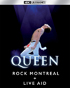 Queen: Rock Montreal + Live Aid (4K Ultra HD/Blu-ray)