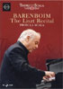Liszt: The Liszt Recital From La Scala: Daniel Barenboim