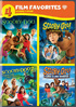 4 Film Favorites: Scooby-Doo!: Scooby-Doo / Scooby-Doo 2: Monsters Unleashed / Curse Of The Lake Monster / The Mystery Begins
