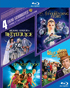 4 Film Favorites: Family Fantasy Collection (Blu-ray): Beetlejuice / The Never Ending Story / Scooby-Doo / Willy Wonka And The Chocolate Factory