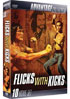 Flicks With Kicks: 10 Movie Set