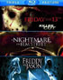 Friday The 13th: Extended Killer Cut (2009)(Blu-ray) / A Nightmare On Elm Street (2010)(Blu-ray) / Freddy Vs. Jason (Blu-ray)