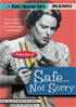 Classic Educational Shorts Vol. 3: Safe... Not Sorry