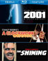 2001: A Space Odyssey (Blu-ray) / A Clockwork Orange (Blu-ray) / The Shining (Blu-ray)