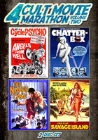 Cult Movie Marathon Vol. 2: Angels From Hell / Chatterbox / The Naked Cage / Savage Island