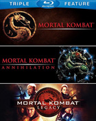 Mortal Kombat: The Movie (Blu-ray) / Mortal Kombat: Annihilation (Blu-ray) / Mortal Kombat: Legacy (Blu-ray)