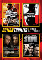 Action Thriller 4 Film Collection: Seeking Justice / Law Abiding Citizen / Righteous Kill / Stone