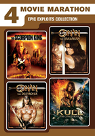 4 Movie Marathon: Epic Exploits Collection: The Scorpion King / Conan The Barbarian / Conan The Destroyer / Kull The Conqueror
