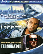 Action Hero 3 Pack (Blu-ray): The Day After Tomorrow / I, Robot / The Terminator
