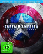 Captain America: The First Avenger (Blu-ray 3D-GR/Blu-ray-GR/DVD:PAL-GR)(SteelBook)