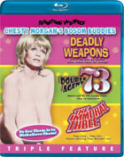Chesty Morgan's Bosom Buddies (Blu-ray): Deadly Weapons / Double Agent 73 / The Immoral Three