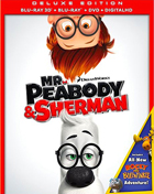 Mr. Peabody & Sherman (Blu-ray 3D/Blu-ray/DVD)